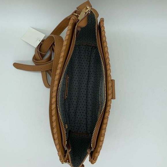 Brown Faux Leather Crossbody - Picture 4 of 4